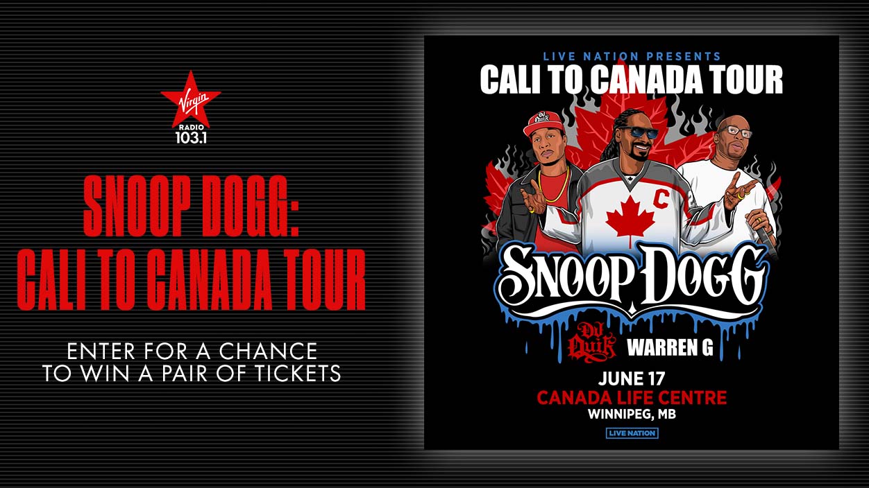 Enter for a Chance to Win Tickets to Snoop Dogg Cali to Canada Tour