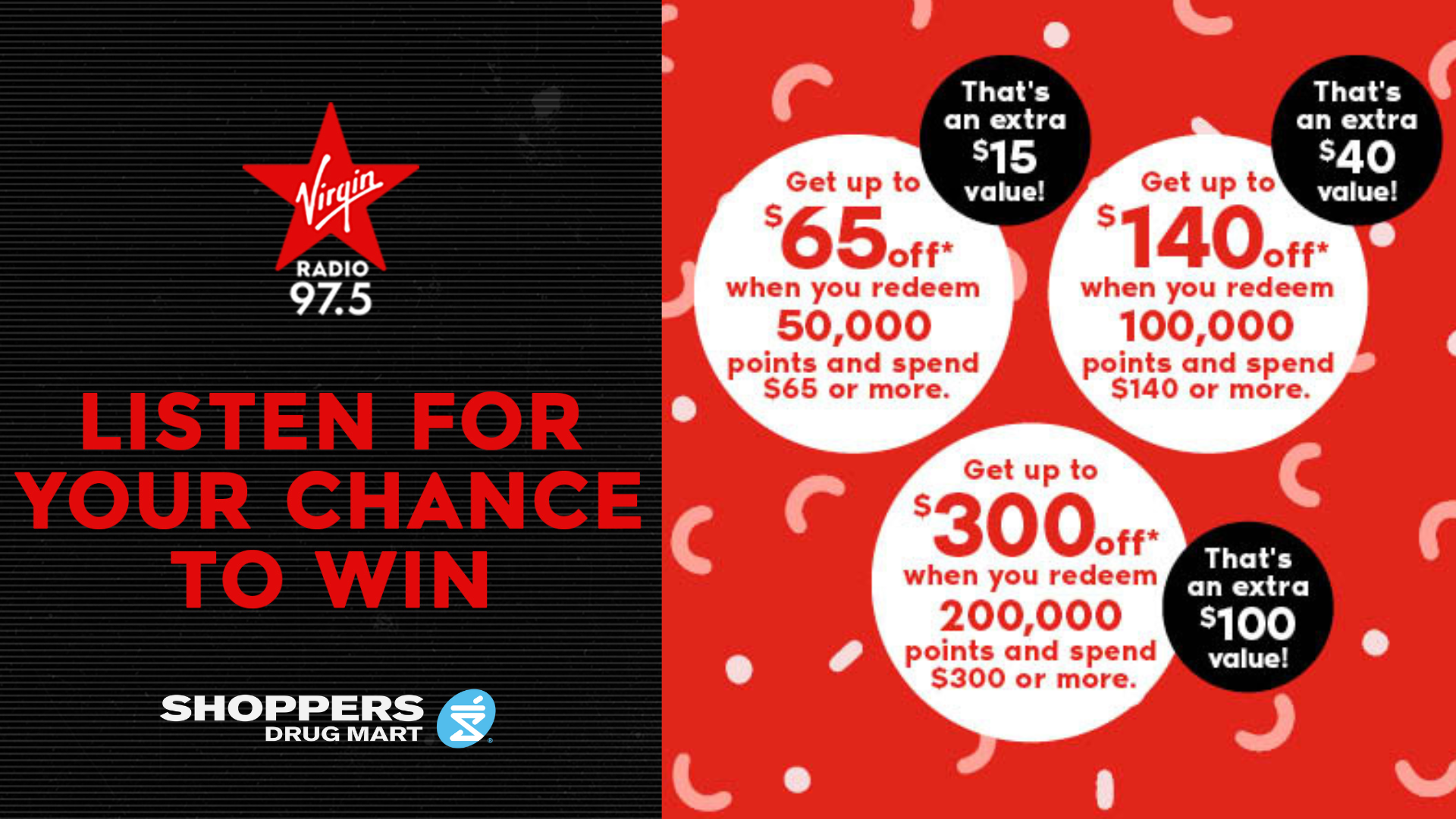 Virgin Radio Mornings Shoppers Drug Mart