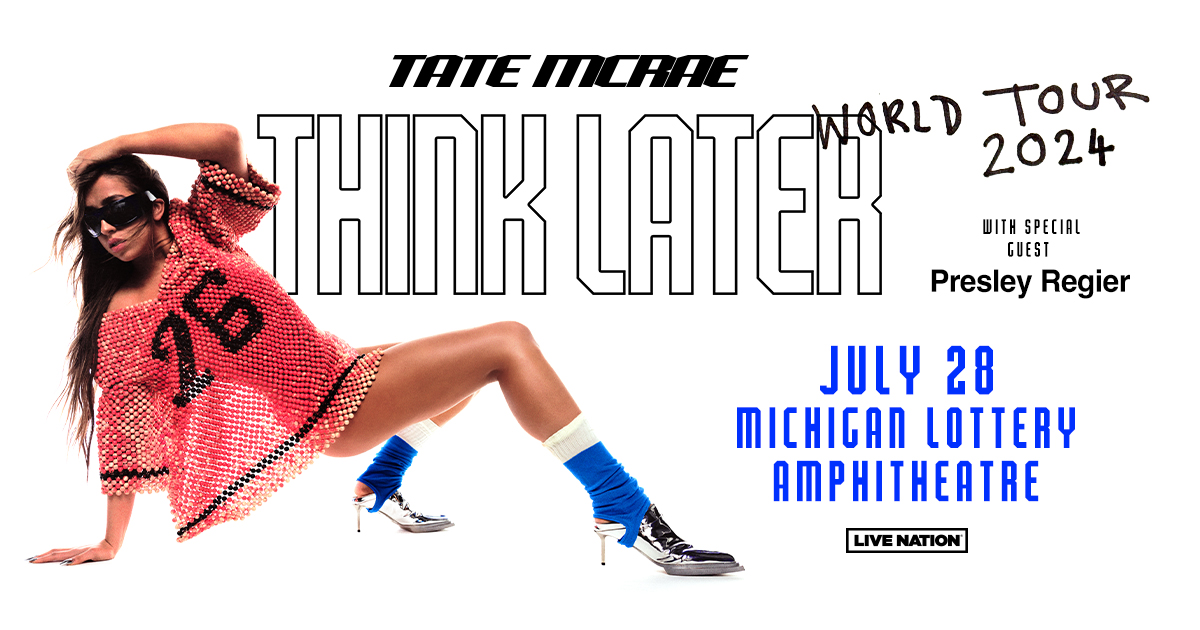 Tate McRae Think Later Tour