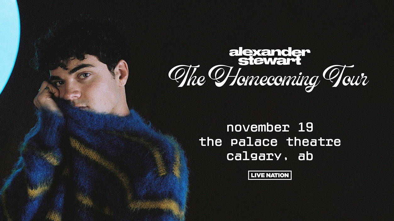 Alexander Stewart comes to Calgary November 19.
