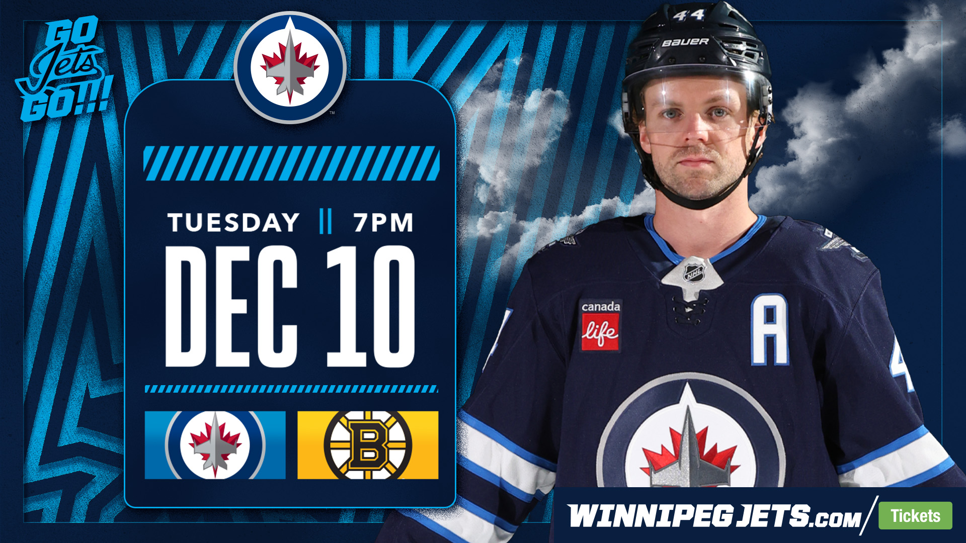 Winnipeg Jets vs. Boston Bruins