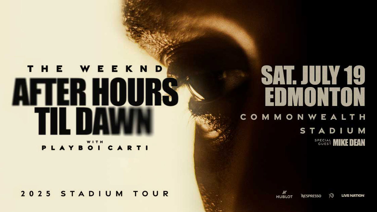 The Weeknd comes to Commonwealth Stadium in Edmonton on July 19, 2025.