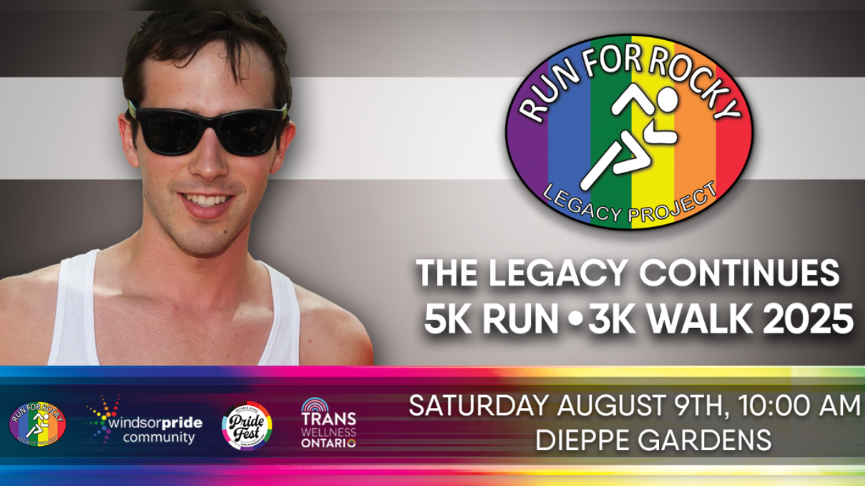 Run for Rocky - Saturday August 9th 10am at Dieppe Gardens