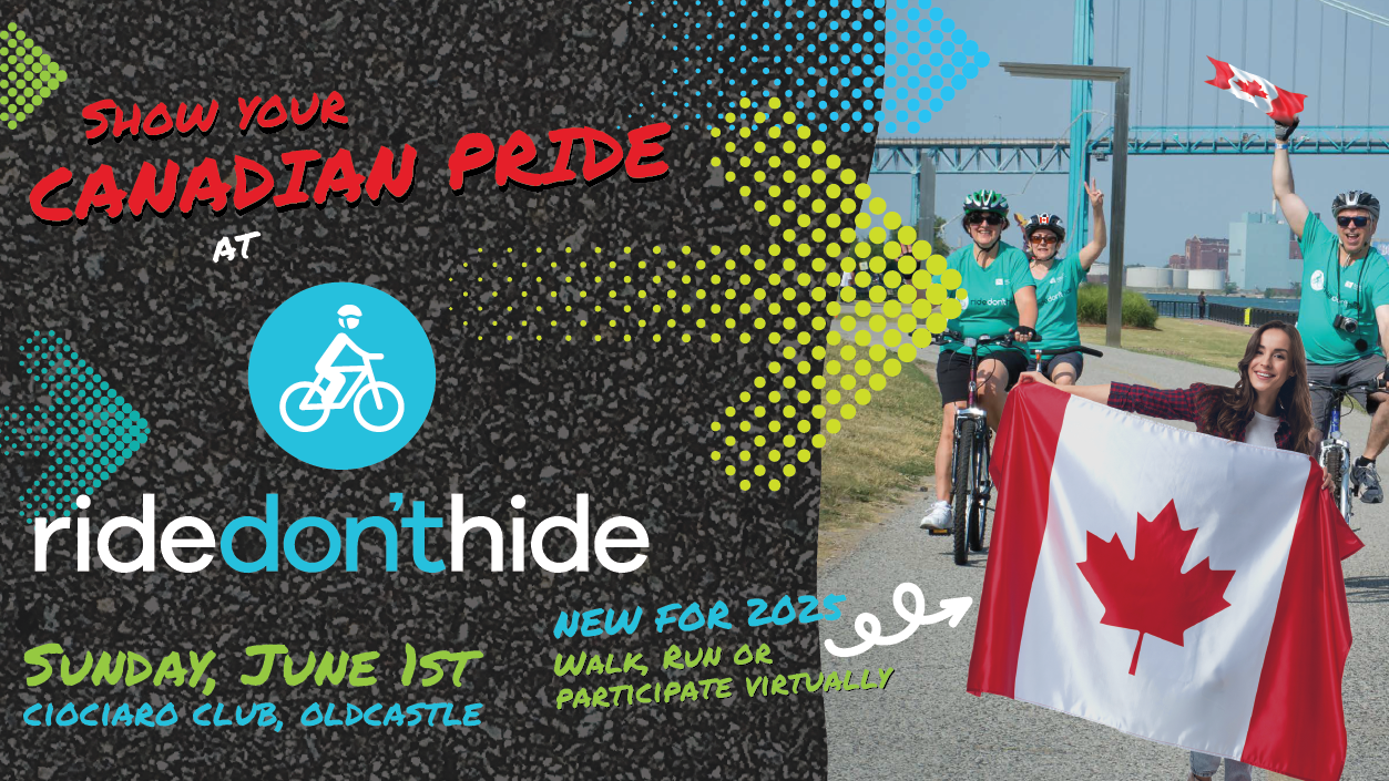 Ride Don't Hide Sunday June 1st - Ciociaro Club