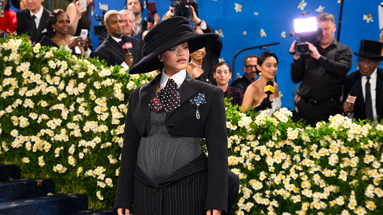 Rihanna attending the Metropolitan Museum of Art Costume Institute Benefit Gala 2025 in New York, USA. Picture date: Monday May 5, 2025. (Photo by Matt Crossick/PA Images via Getty Images)