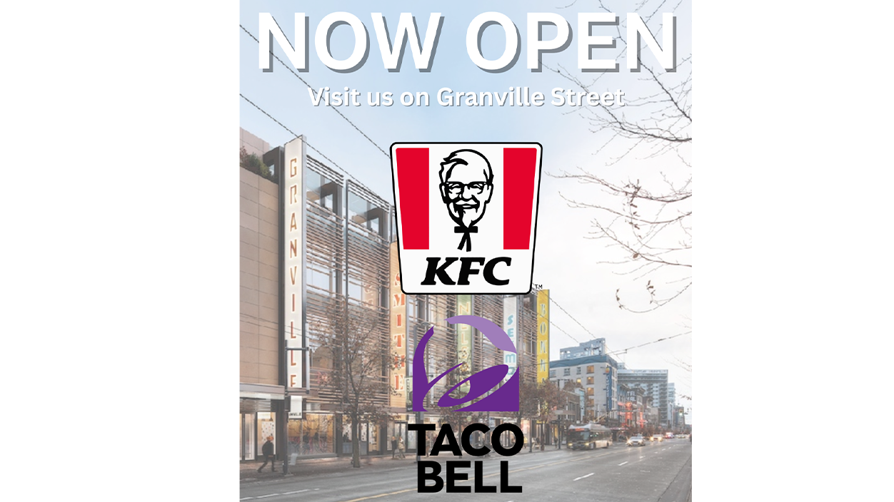 TACO BELLKFC - NOW OPEN