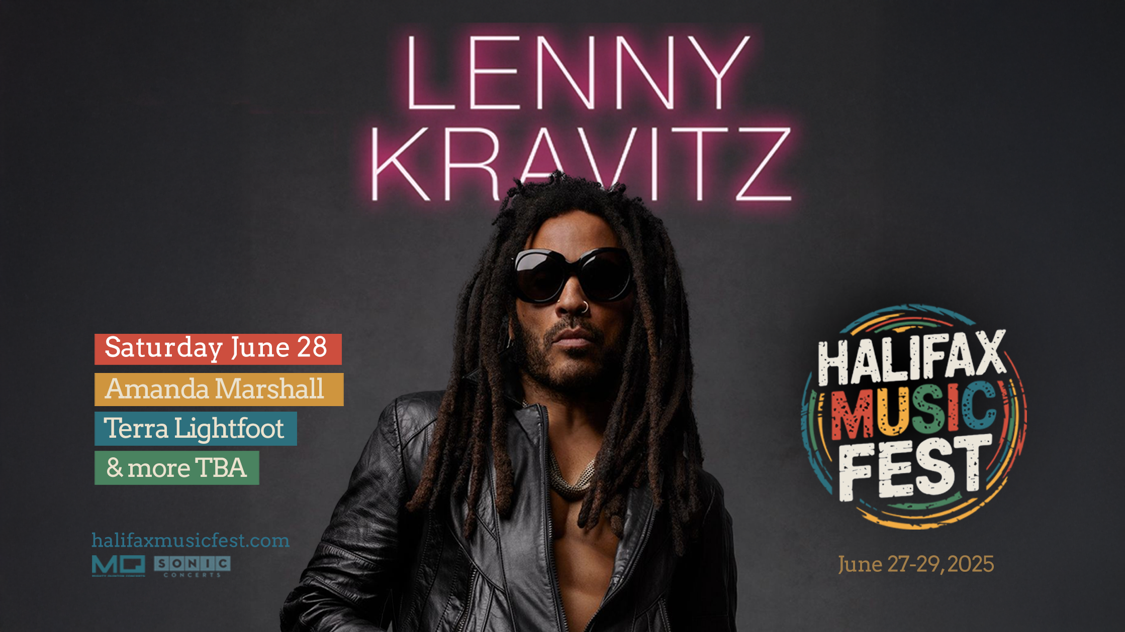 Lenny Kravitz live at Halifax Music Fest with Amanda Marshall, Terra Lightfoot + more