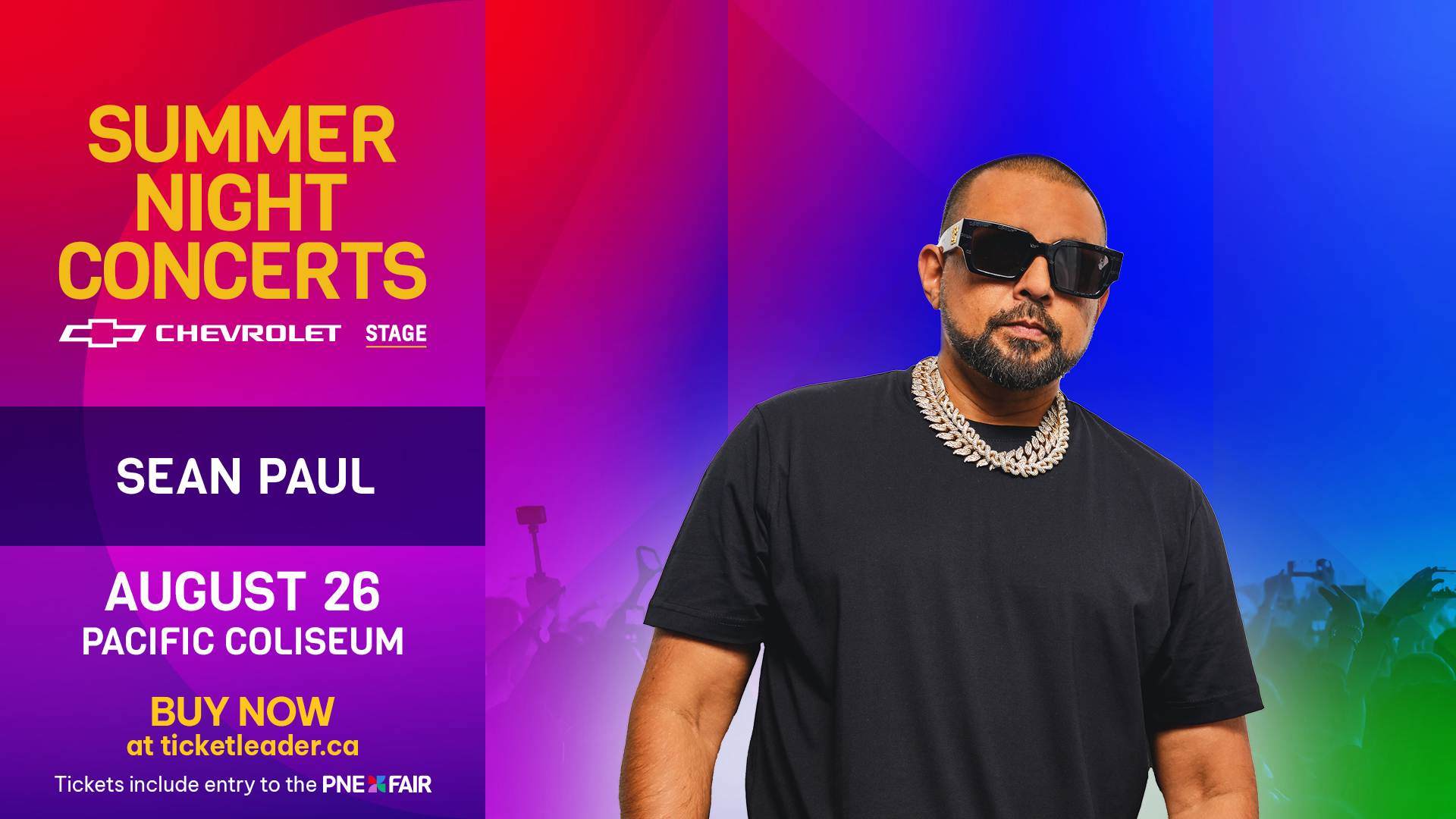 Sean Paul Summer Night Concerts