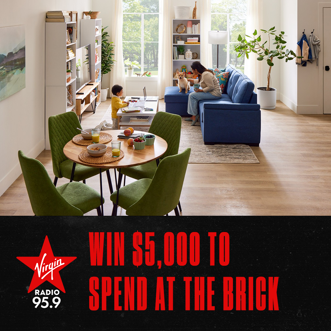 Win $5,000 to spend at The Brick!