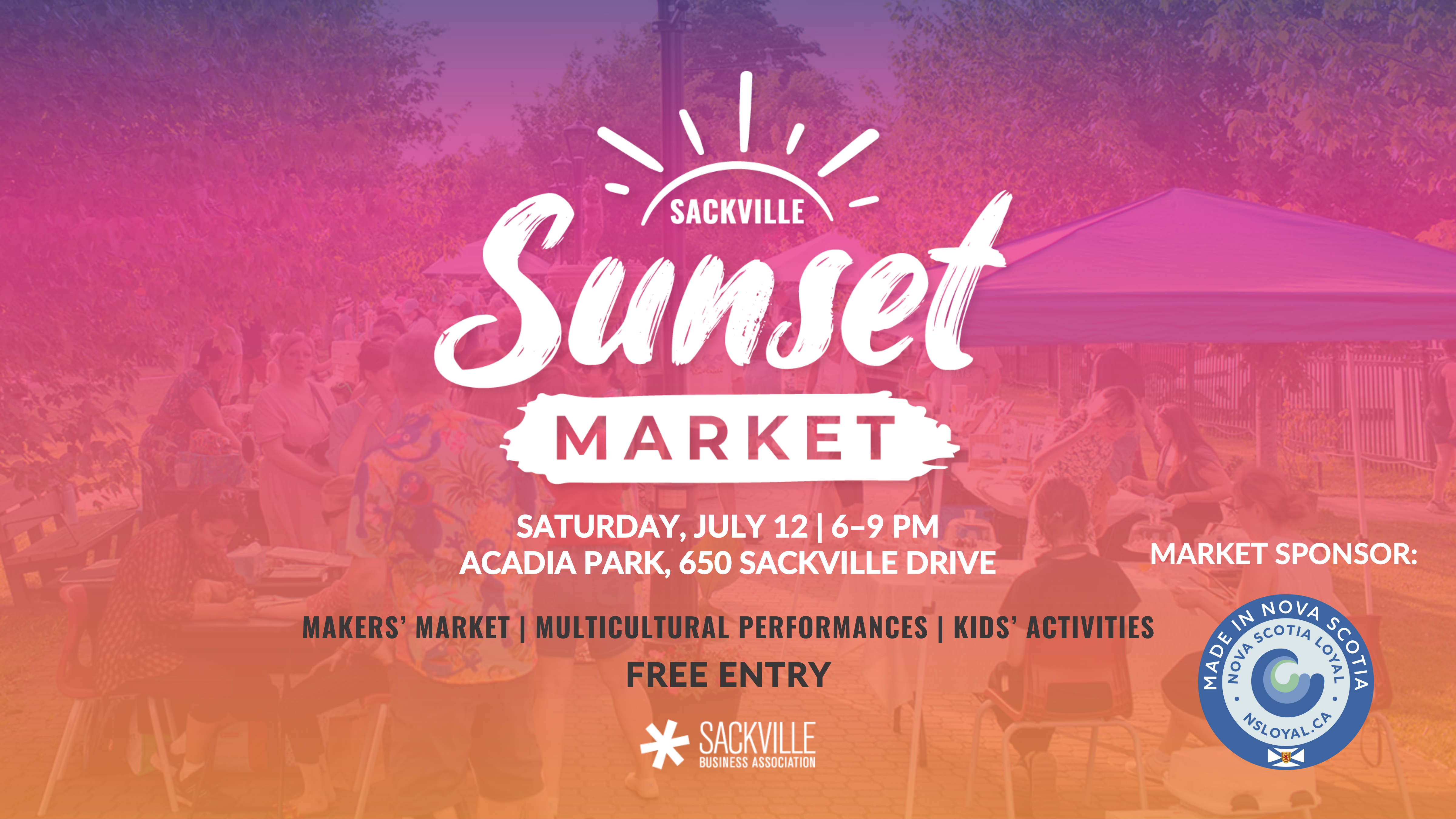 Sackville Sunset Market
