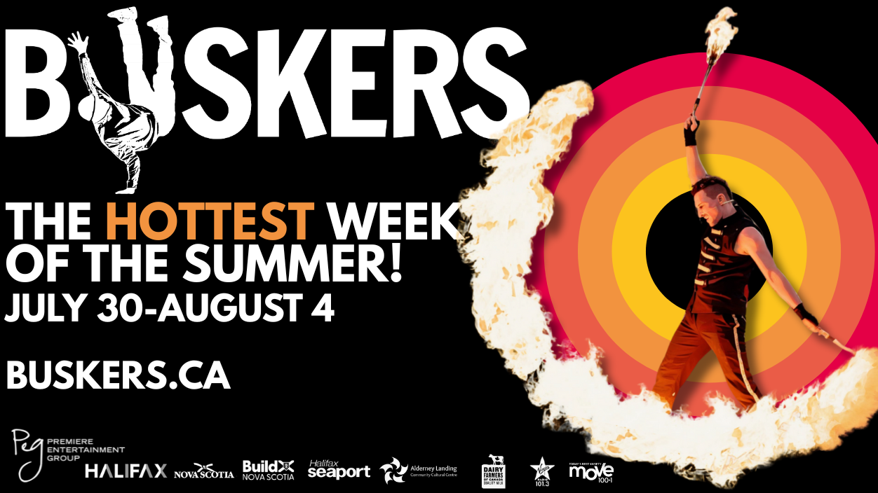 Halifax Buskers Festival poster