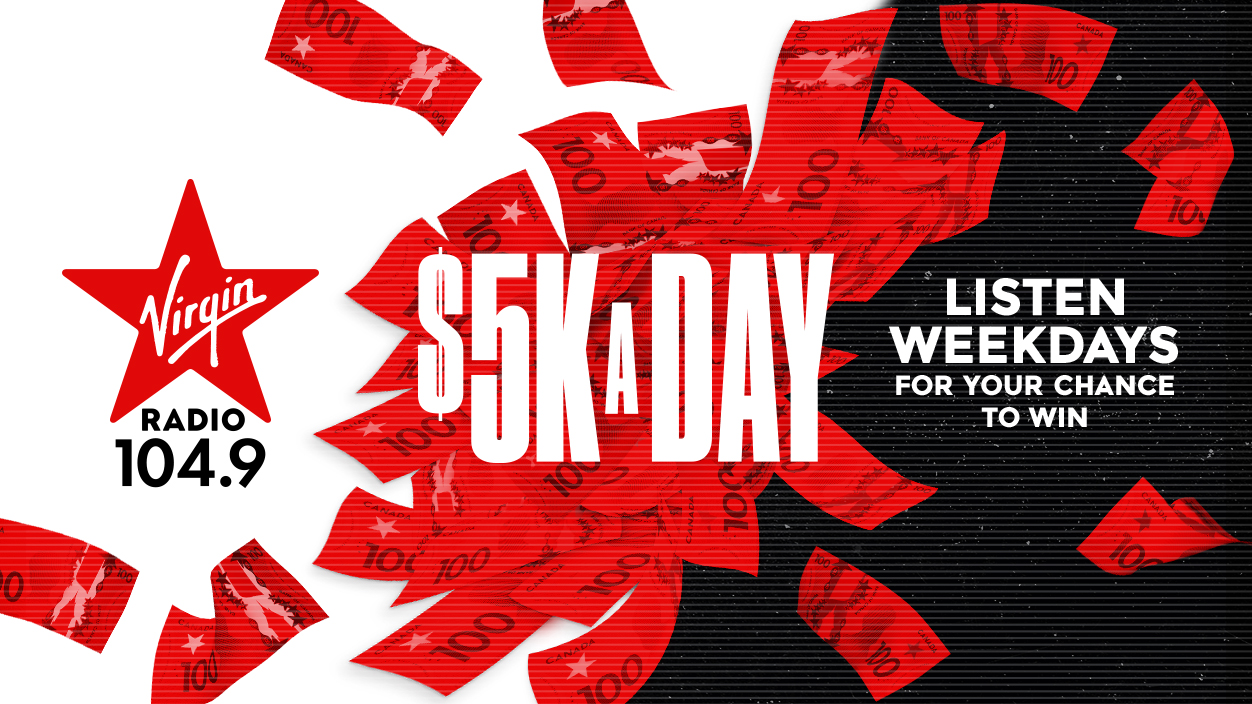 Virgin Radio's $5K A Day